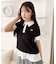 ヘムフリルシャツドッキングTシャツ