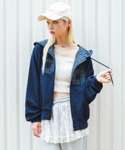 グラフィックZIPパーカー