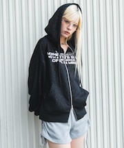 グラフィックZIPパーカー