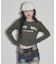 ヘンリーサイドドロストLS Tシャツ