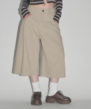 ワイドチノカーブハーフパンツ