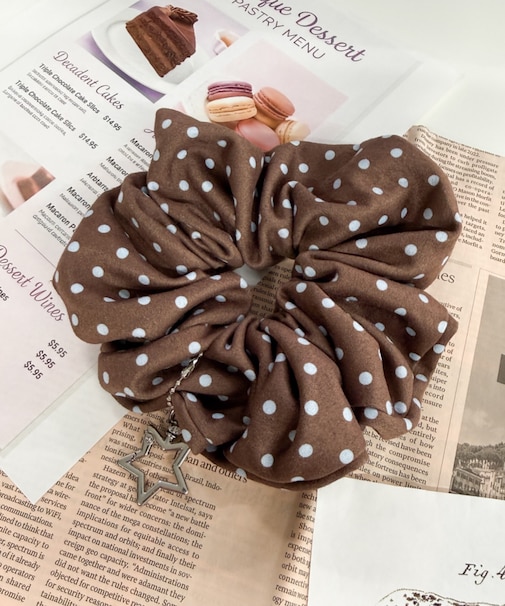 Lスターカラビナドットシュシュ