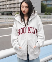 グラフィックBIGZIPパーカー