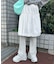 ギャザーフリルリブパンツ