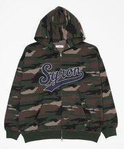 グラフィックBIG ZIPパーカー