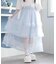 お嬢様のすずしげスカート