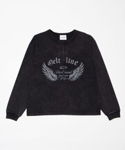 グラフィックヘンリーネックT(LS)