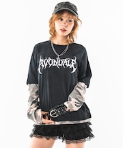 フェイクレイヤードグラフィックT(LS)