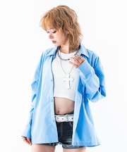 クロップドシャツ(LS)