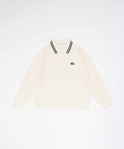 ラインニットポロプルオーバー