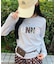 アソートボタンパッチワークロゴロンT