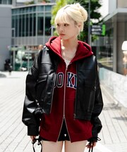 PUショートジャケット