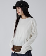 クルーネックコットンT(LS)