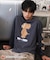 TOM &JERRYグラフィックT(LS)