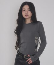 バックレースサイドロゴトップ