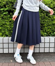 ジャージミドルスカート