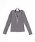 ボーダーレイヤードジップトップ
