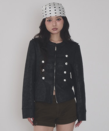 FスエードナポレオンJKT