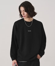 アクセ付きフォトグラフィックT(LS)