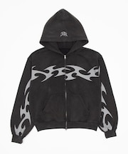 トライバルモチーフZIPパーカー