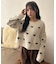 ハートパターンニット