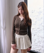 サイドドロストカーディガン