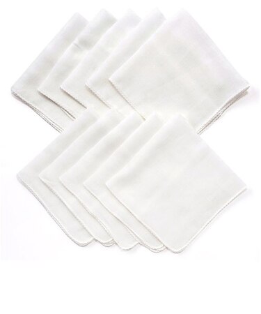 匠のこだわり　やわらかガーゼハンカチ10枚入