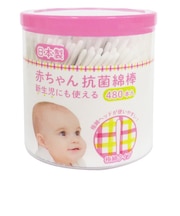 赤ちゃん抗菌綿棒　極細タイプ480本