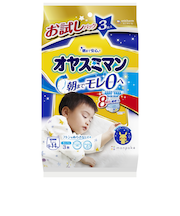 オヤスミマン 男の子 L 3枚