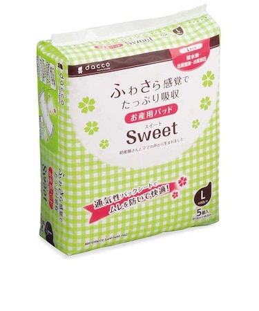 お産用パッド Sweet Lサイズ 5個 