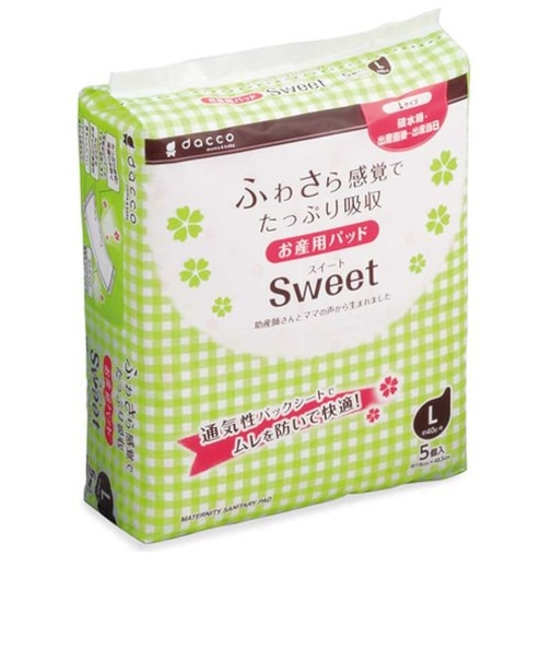 お産用パッド Sweet Lサイズ 5個 