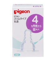 スリムタイプ 乳首 (シリコーンゴム製) 4ヵ月~ M 2個入