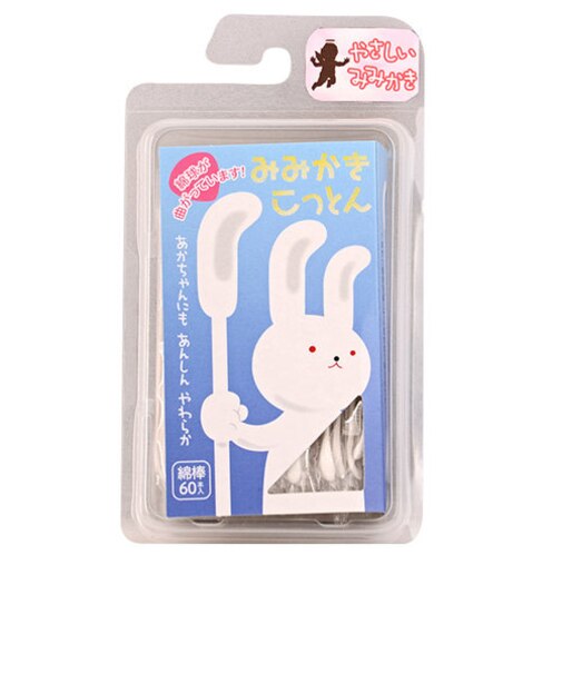 コットン・ZOO みみかきこっとん60本