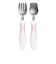 フォーク＆スプーンプラス ケース付 ペールピンク