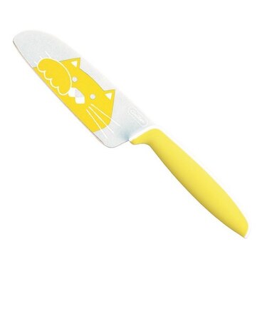 こども用包丁 グーテ ねこ イエロー 105㎜