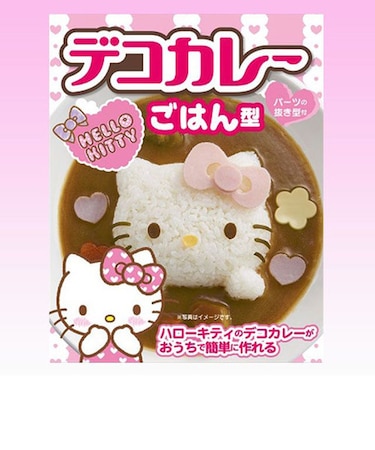 デコカレーごはん型　ハローキティ