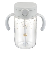 アスター おでかけストローマグ 320ml ライトグレー