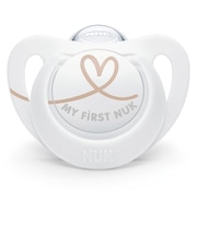 おしゃぶりスター 消毒ケース付き 0-6ヵ月 ハート