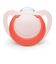 おしゃぶりスター 消毒ケース付き 18-24ヵ月 レッド 