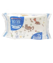 除菌 ウェットティッシュ ノンアルコール 80枚×2個