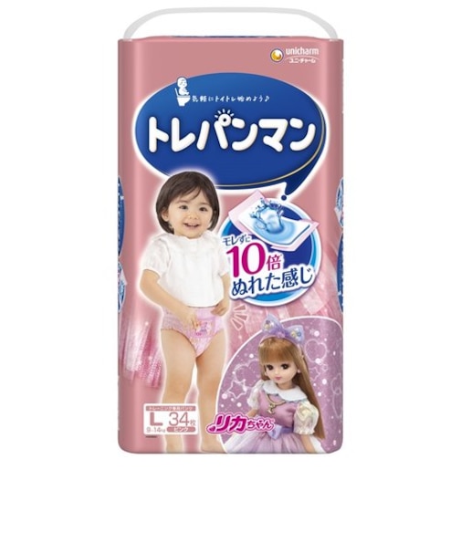 トレパンマン ピンク L34枚