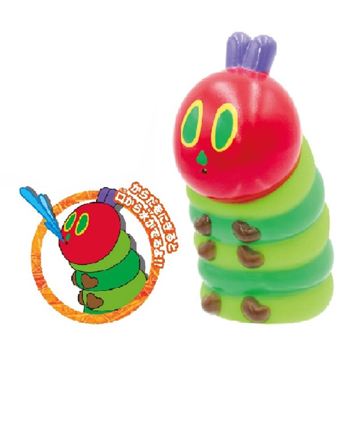 はらぺこあおむしマスコット にぎにぎ水てっぽう