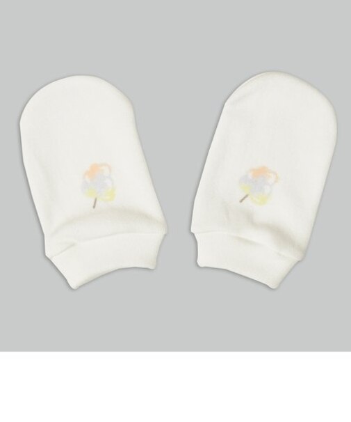 わたあめコットンミトン　オフホワイト