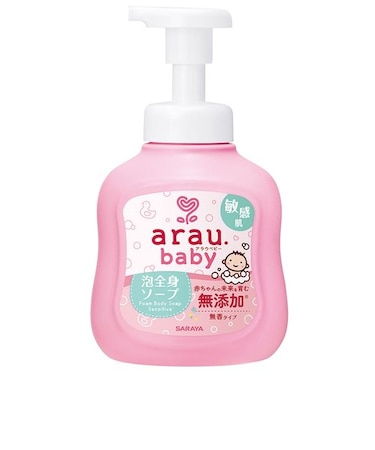 arau.baby アラウベビー泡全身ソープ 敏感肌 本体