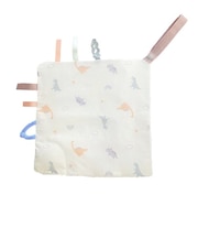 カシャカシャ タグハンカチ 恐竜