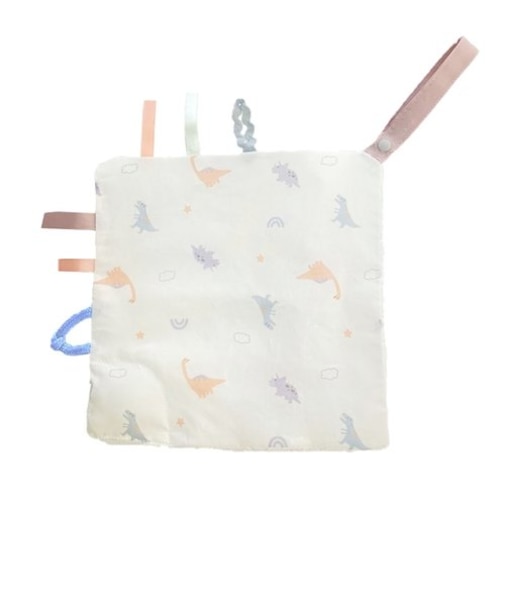 カシャカシャ タグハンカチ 恐竜