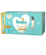 【特別配送料有】[パンツ]パンパース 肌へのいちばん ふかふか ビッグサイズ 38枚×2