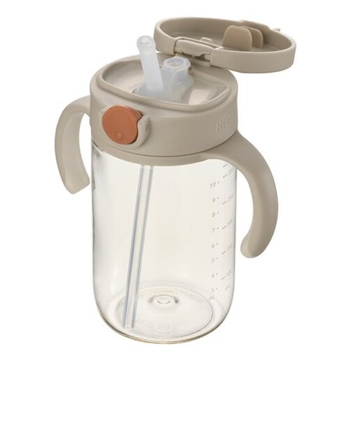 アスター おでかけストローマグ 320ml ベージュ