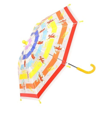 [35cm]子ども用ビニール傘　おさるのジョージ