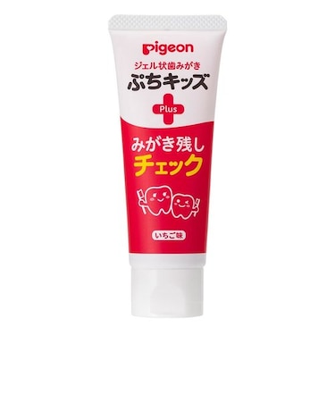ジェル状歯みがき ぷちキッズ みがき残しチェック PLUS
